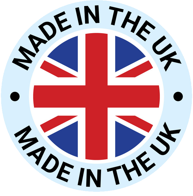 made in uk britain flag logo english