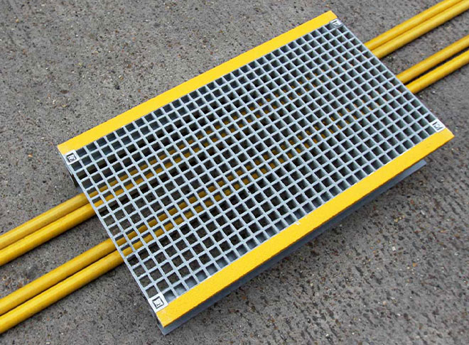 Step Over Platform for safe access over low walls, pipework and cables.